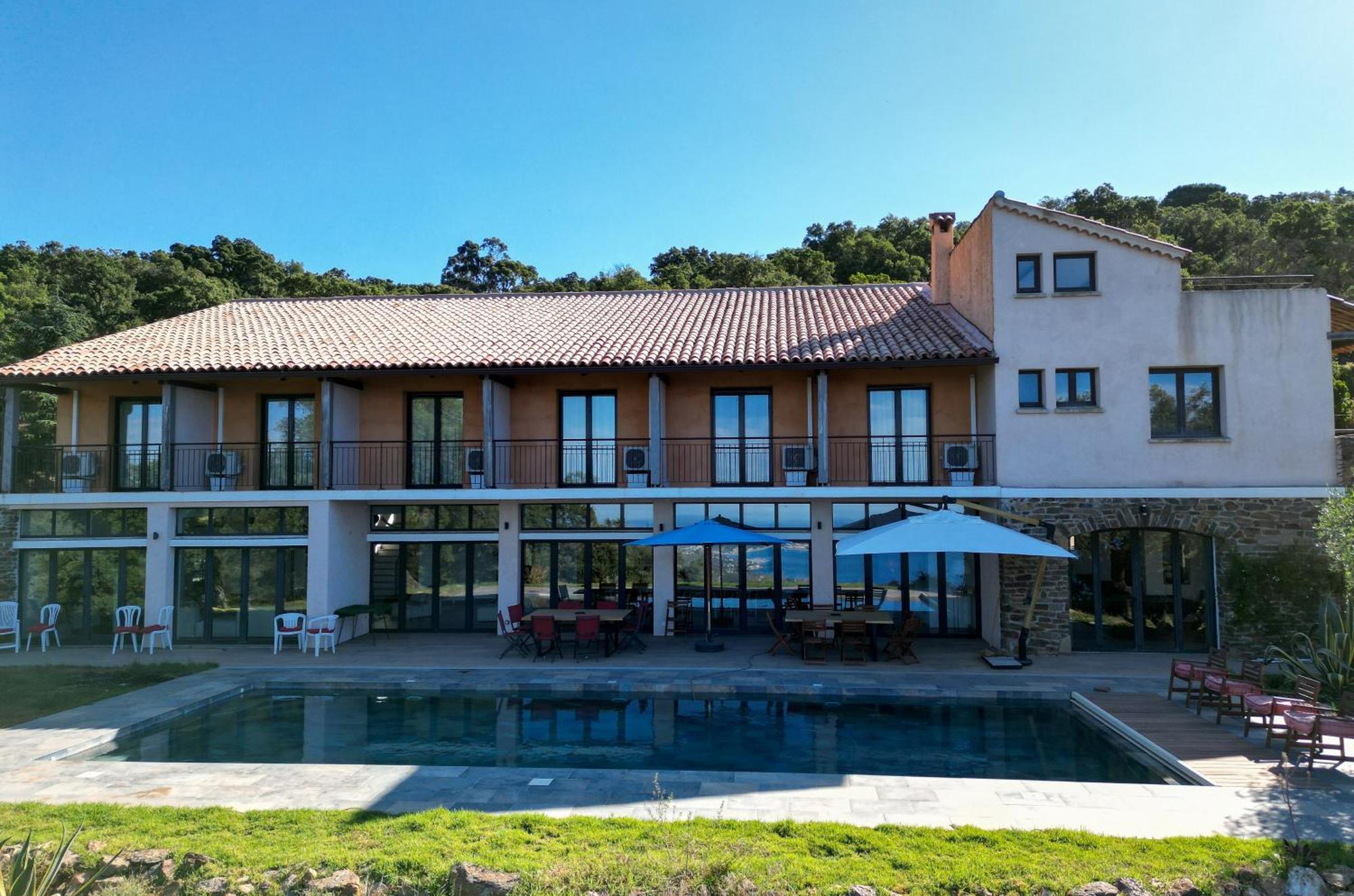 Grande Villa 750 M2 Le Mas Des Chenes Bormes-les-Mimosas Bagian luar foto