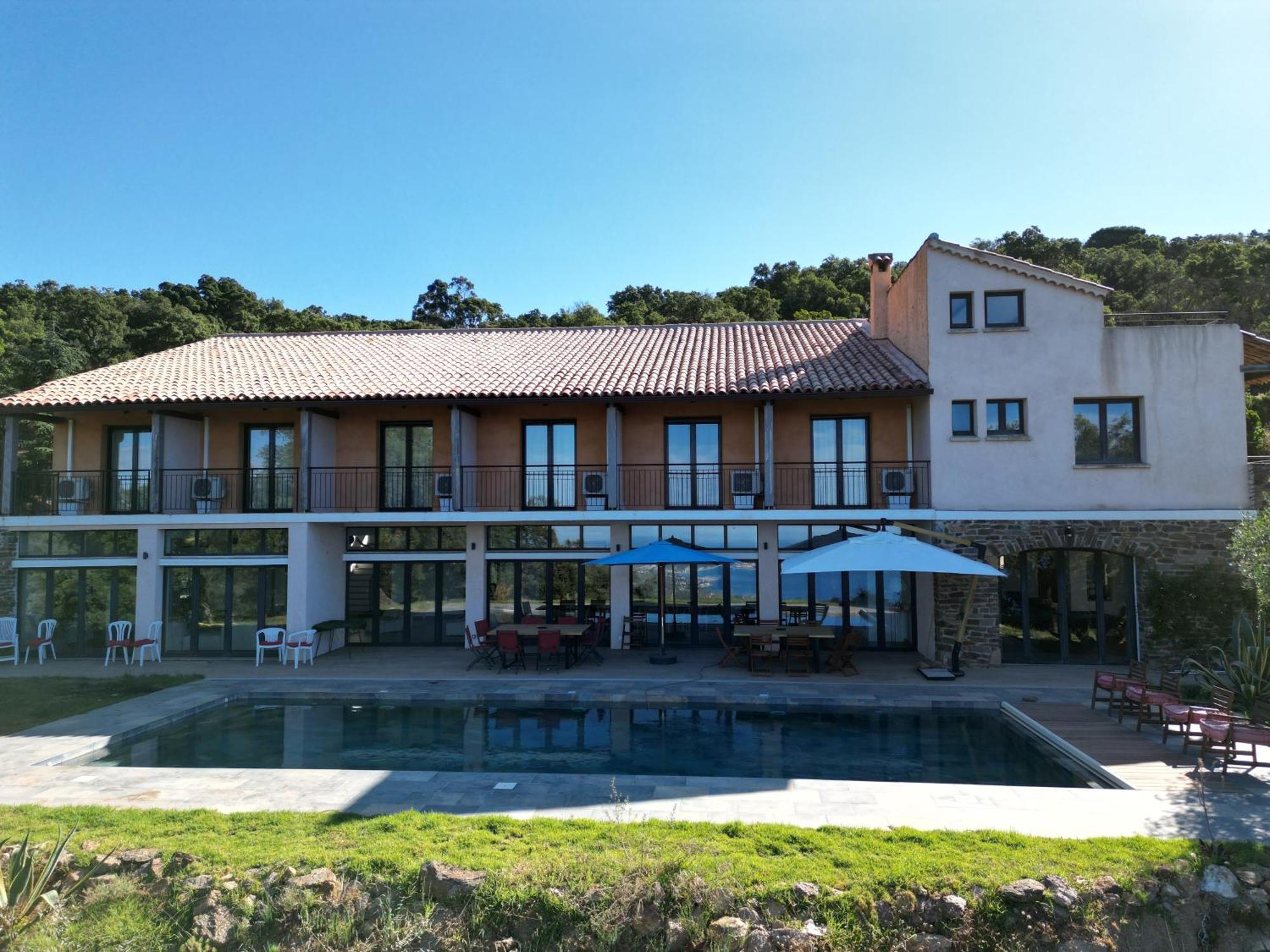 Grande Villa 750 M2 Le Mas Des Chenes Bormes-les-Mimosas Bagian luar foto